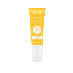 Антивіковий сонцезахисний крем для обличчя Q+A Peptide Anti-Ageing Daily Sunscreen 50ml